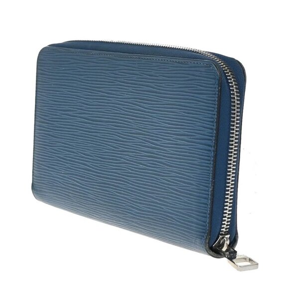 LOUIS VUITTON LV Zippy Organizer Long Wallet Epi Leather Blue SHW M60619 35KB376 - Picture 8 of 14